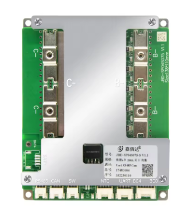 JiaBaiDa 3.2V LiFePO4 3.7V Li-ion Smart BMS 3S 4S 50A 100A 150A 200A UART RS485 CAN Series Connect Jiabaida BMS