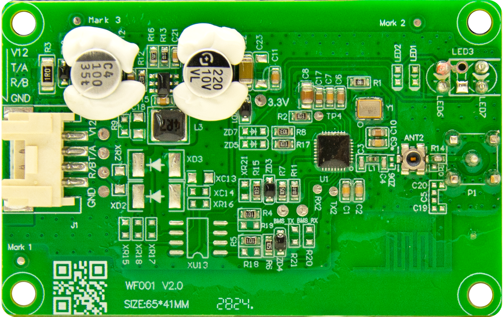 JBD Smart BMS 8S  16S 100A 150A 200A Communicant PCB with BLUETOOTH/UART/RS485/CAN Function for Inverters Parallel Connect Support Same Port Unique SOC Display Jiabaida BMS