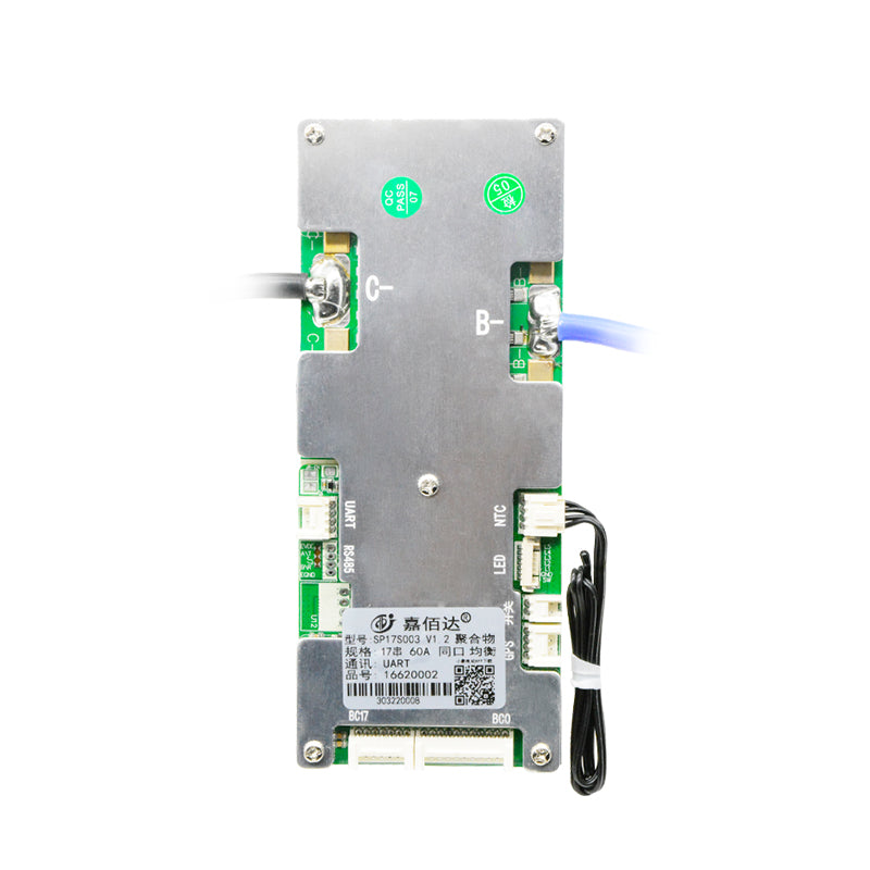 JBD Smart bms 10~17S 60V 40A 60A 80A Lithium Battery PCB with NTC Multi-Port Automatically Identify Function Jiabaida BMS
