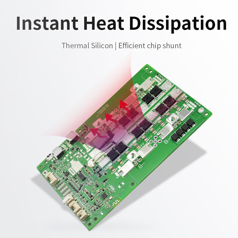 JBD Smart BMS 4S 100A 150A with Built-in Blutooth, Heating function or Switch function Support Series Connection Jiabaida BMS