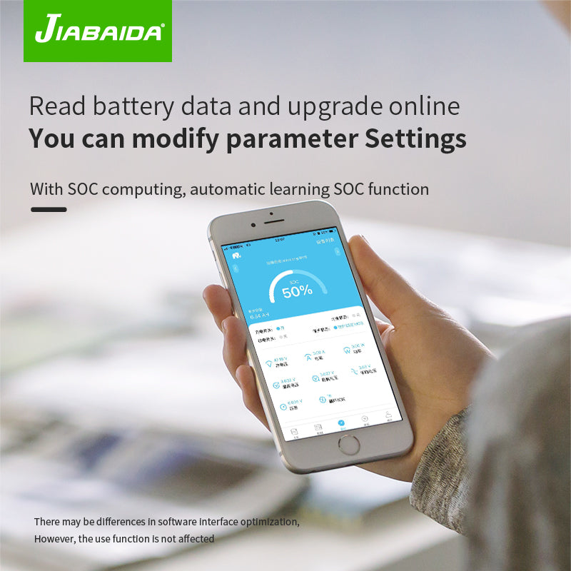 JBD Smart BMS 7~21S 8S 16S 20S 200A 300A Communicant PCB with Relay Support UART, Bluetooth or RS485 Function for Lithium Battery LiFePo4 Li-ion Jiabaida BMS