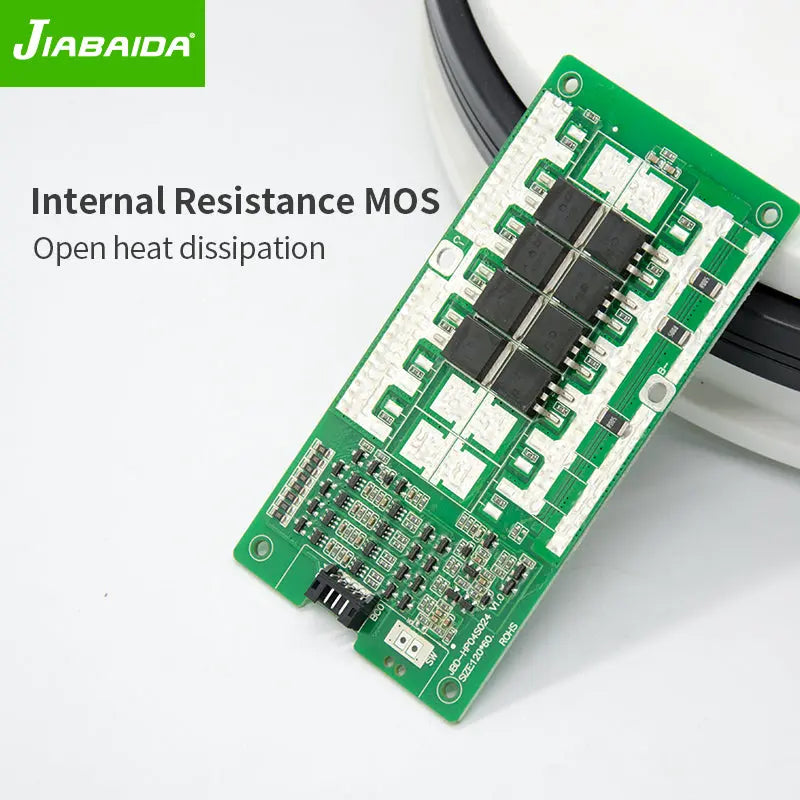 JBD Normal BMS 4S 12V 30A 40A 50A 60A Lifepo4 Lithium Battery PCB with Balance on The Same Port Jiabaida BMS