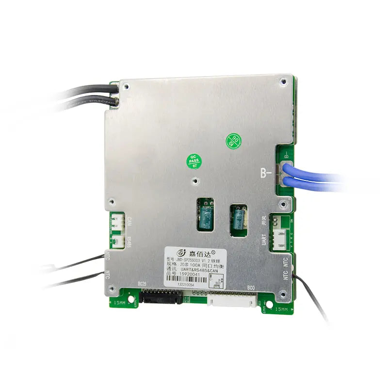 JBD Smart BMS 16S 17S 20S 24S 60A 80A 100A 48V Lithium Battery PCB With  Uart Rs485 CAN Jiabaida BMS