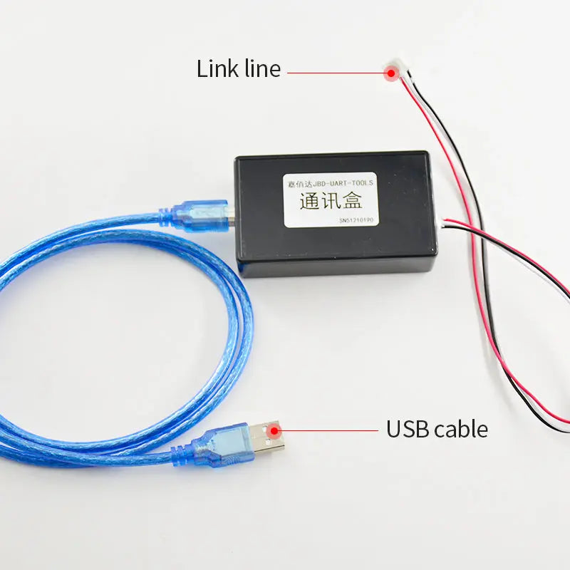 JBD-UART Communication Module V1.6 smart bms-Tools connect to PC setting and monitoring battery Jiabaida BMS