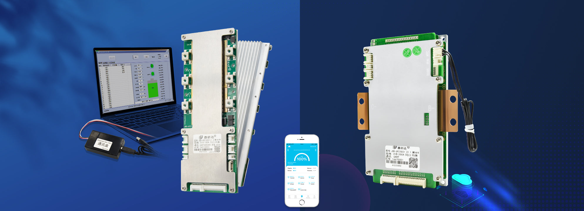 Battery Management System - Jiabaida (JBD)BMS for Lithium ion battery ...