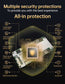 JBD Smart bms 3S 4S 20A 30A 50A 80A Lithium& Lion Battery PCB with Balace &  Uart BT RS485 CAN Jiabaida BMS
