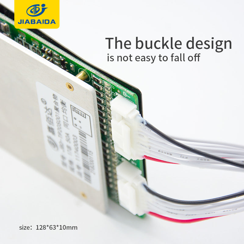JBD Normal BMS 16S 17S 20S 48V 72V 30A 40A 50A Lithium Battery PCB with Balance and Built-in NTC Jiabaida BMS