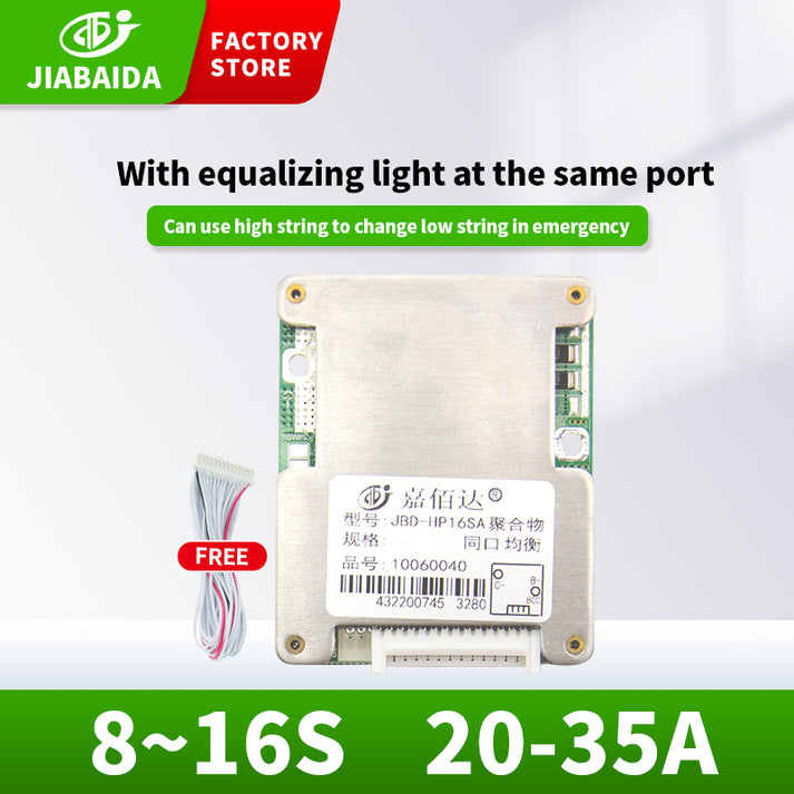 NATEPLALFC JK BMS 4S-24S - Aktive Balance 60A-600A Für LiFePO4 Batterien